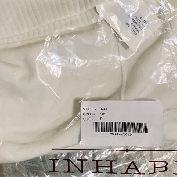 NHBT Inhabit Cashmere Blend Asymmetrical T… - Picture 4 of 6